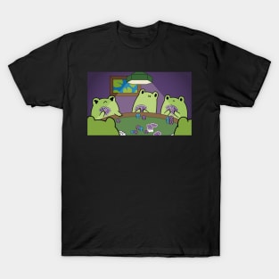 Frogs Playing Poker T-Shirt